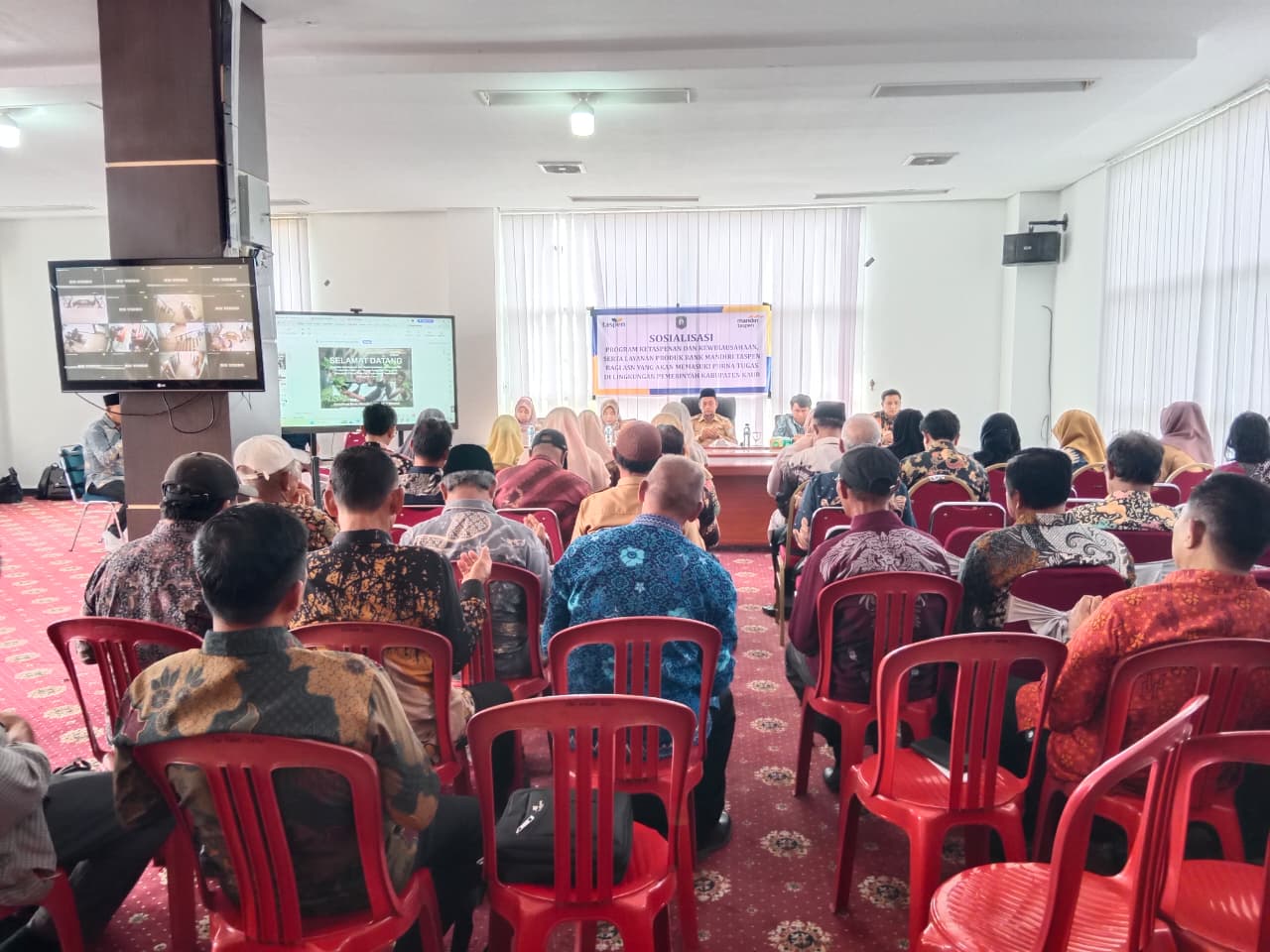 Pemda Kaur Gelar Sosialisasi Produk dan Layanan Mandiri Taspen