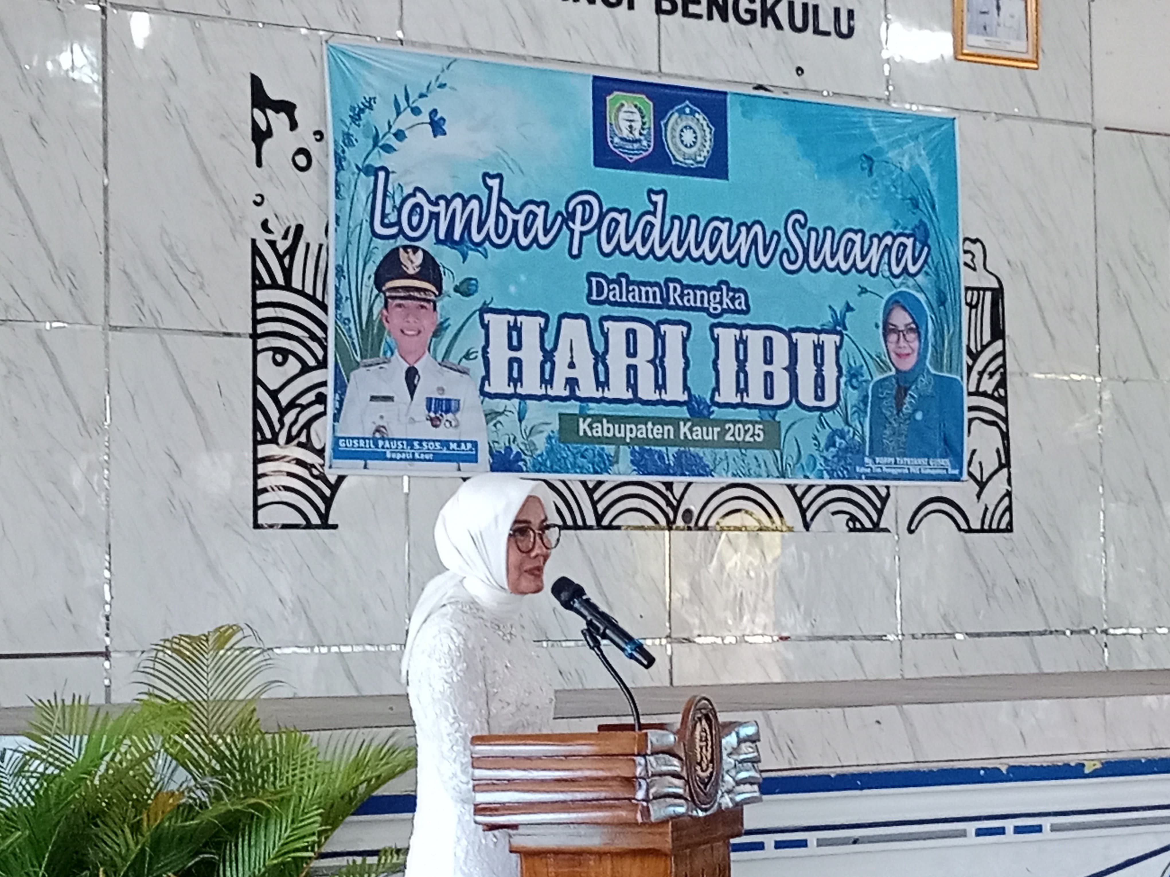Meriahkan Hari Ibu, PKK Kabupaten Kaur Gelar Lomba Paduan Suara