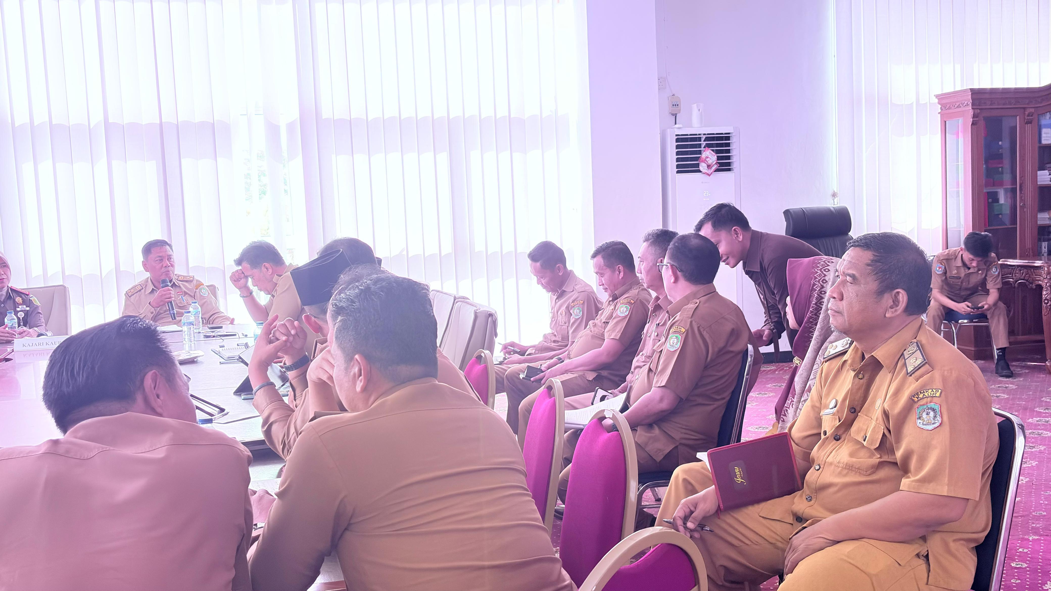 Sinergitas Kejari Kaur  dan Pemda Dalam Pelaksanaan Pidana Sosial