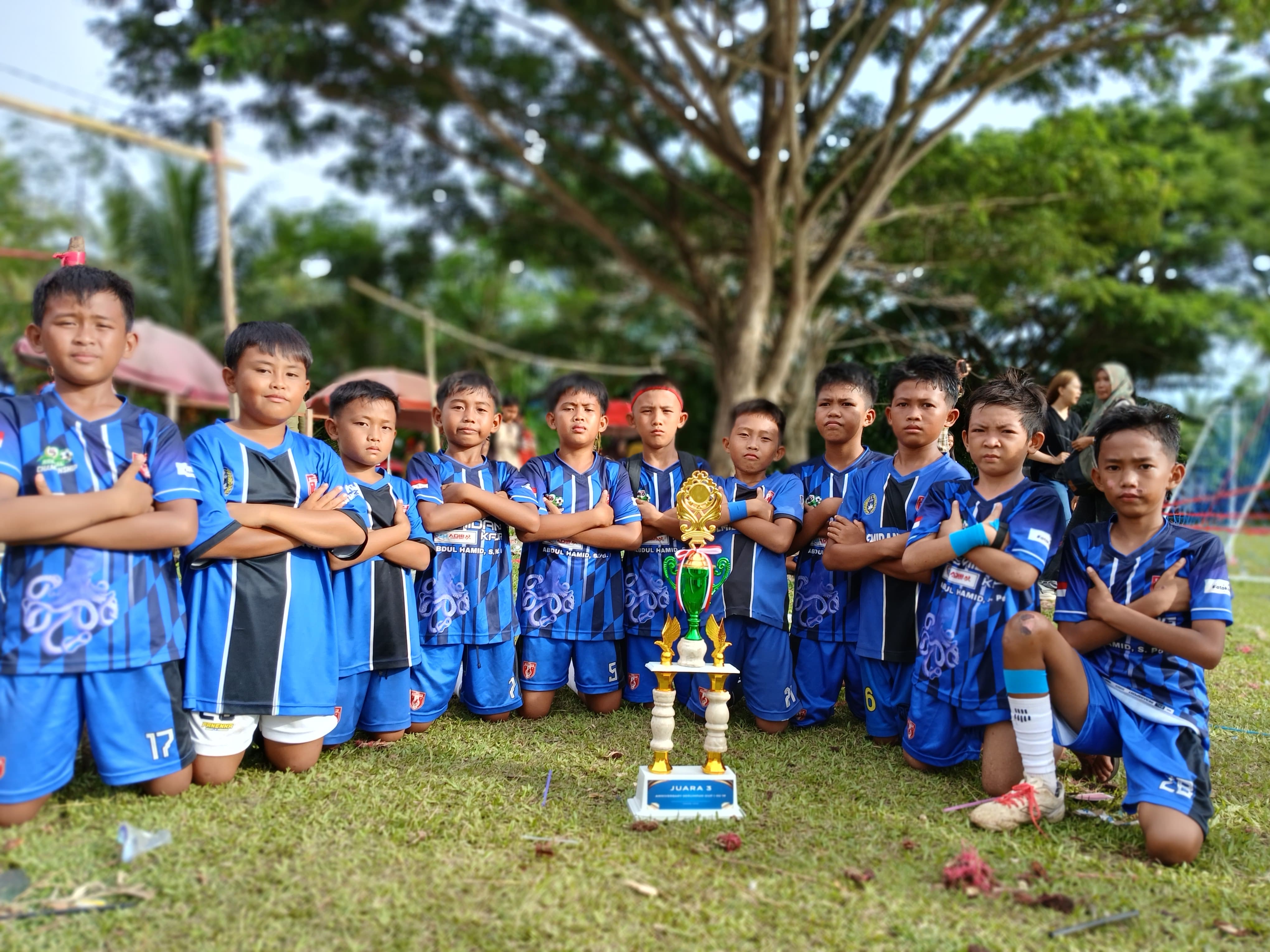 SSB Semidang Kaur Finis Ketiga di Serumpun Cup I ; Pembina Apresiasi Dukungan Sekolah dan Orang Tua