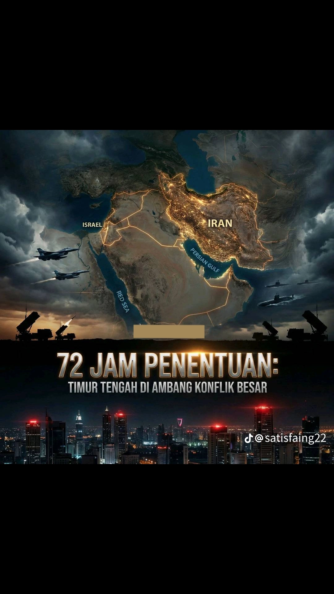 Timur Tengah Diambang Krisis Besar ; 72 Jam Penentu