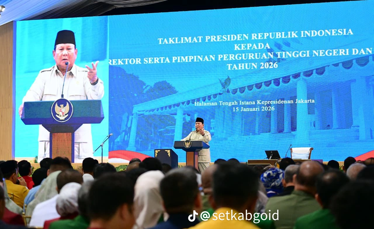 Arah Baru Negara ; Presiden Prabowo Kumpulkan 1.200 Rektor di Istana