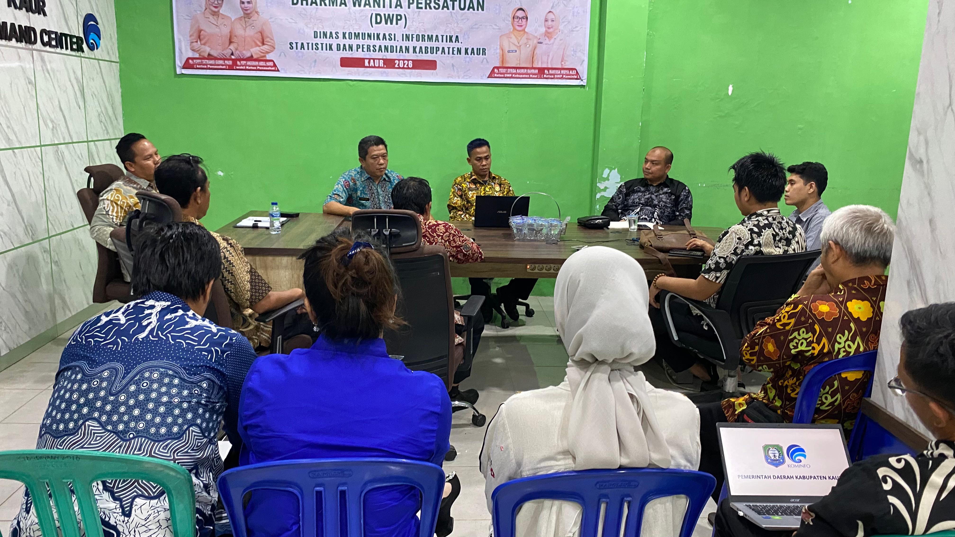 Sinergi Kominfo Kaur dan Tim Ahli, Percepat Pembangunan Digital