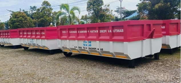 DLH Kaur Sebar 7 Kontainer Sampah di 6 Kecamatan, Upaya Atasi Persoalan Sampah