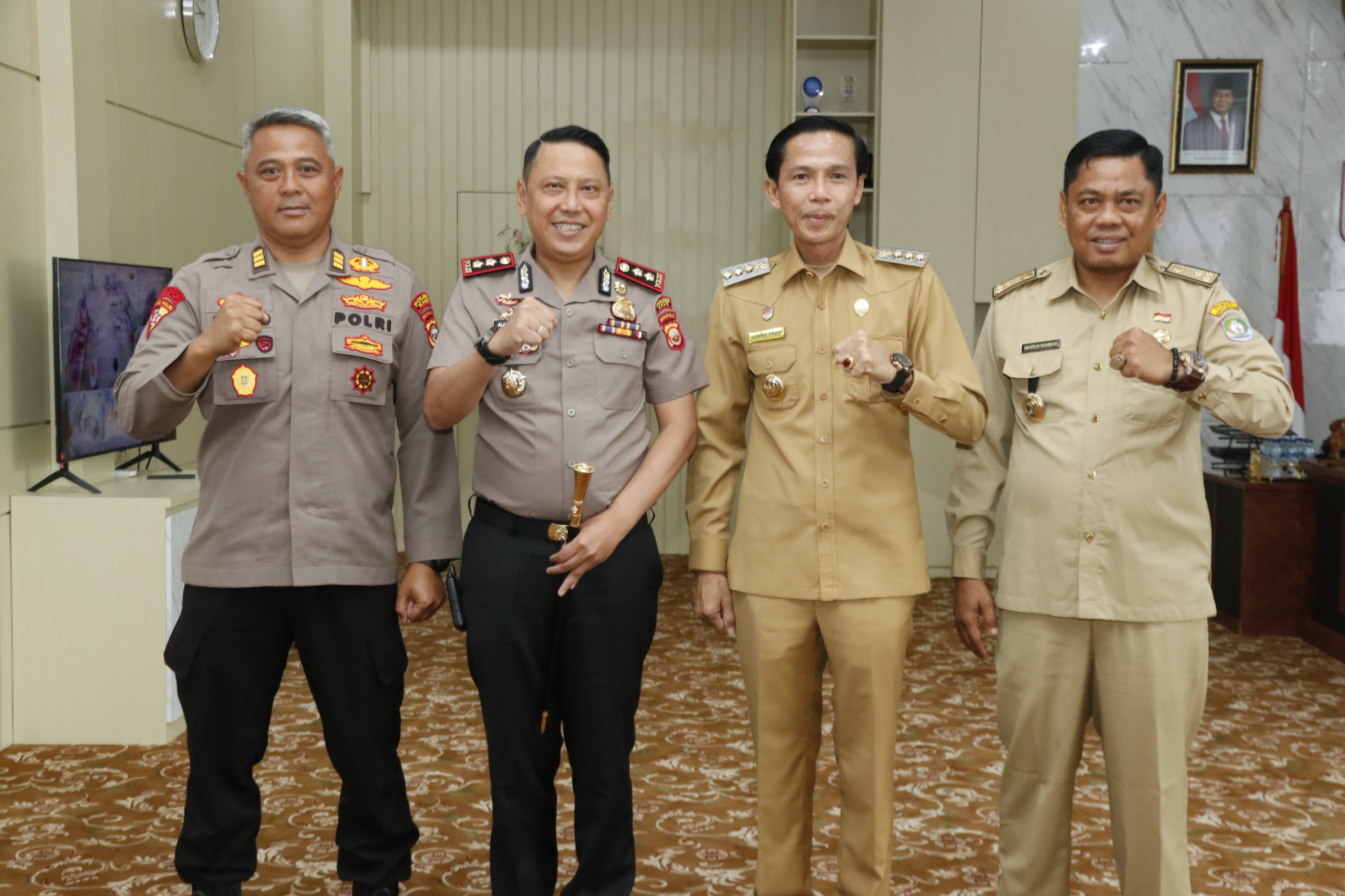 Bupati Kaur dan Kapolres Sepakat Perangi Narkoba : Kamtibmas Jadi Prioritas Utama