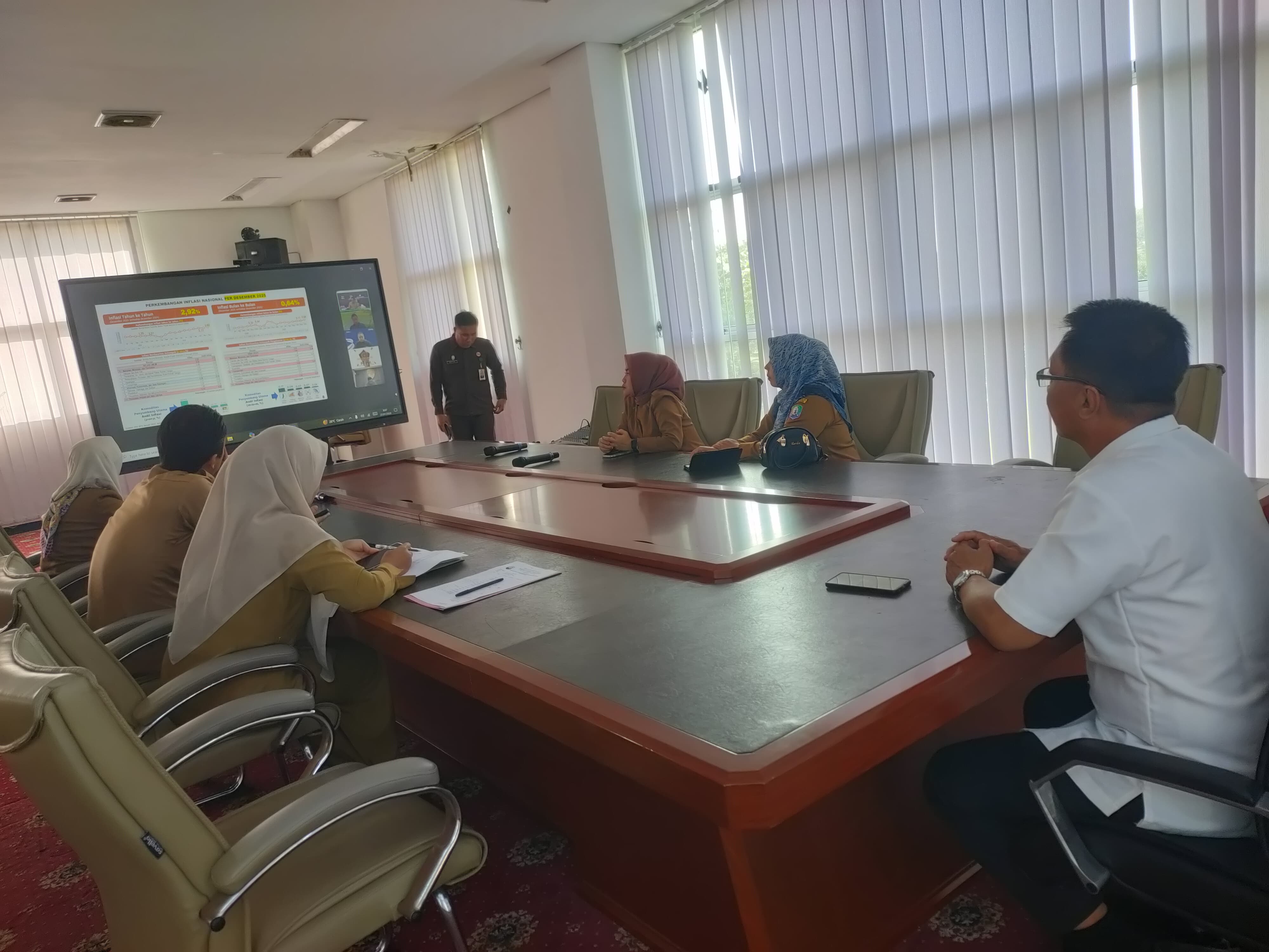 Kaur Ikuti Rakor Nasional, Fokus Kendalikan Inflasi dan Program 3 Juta Rumah