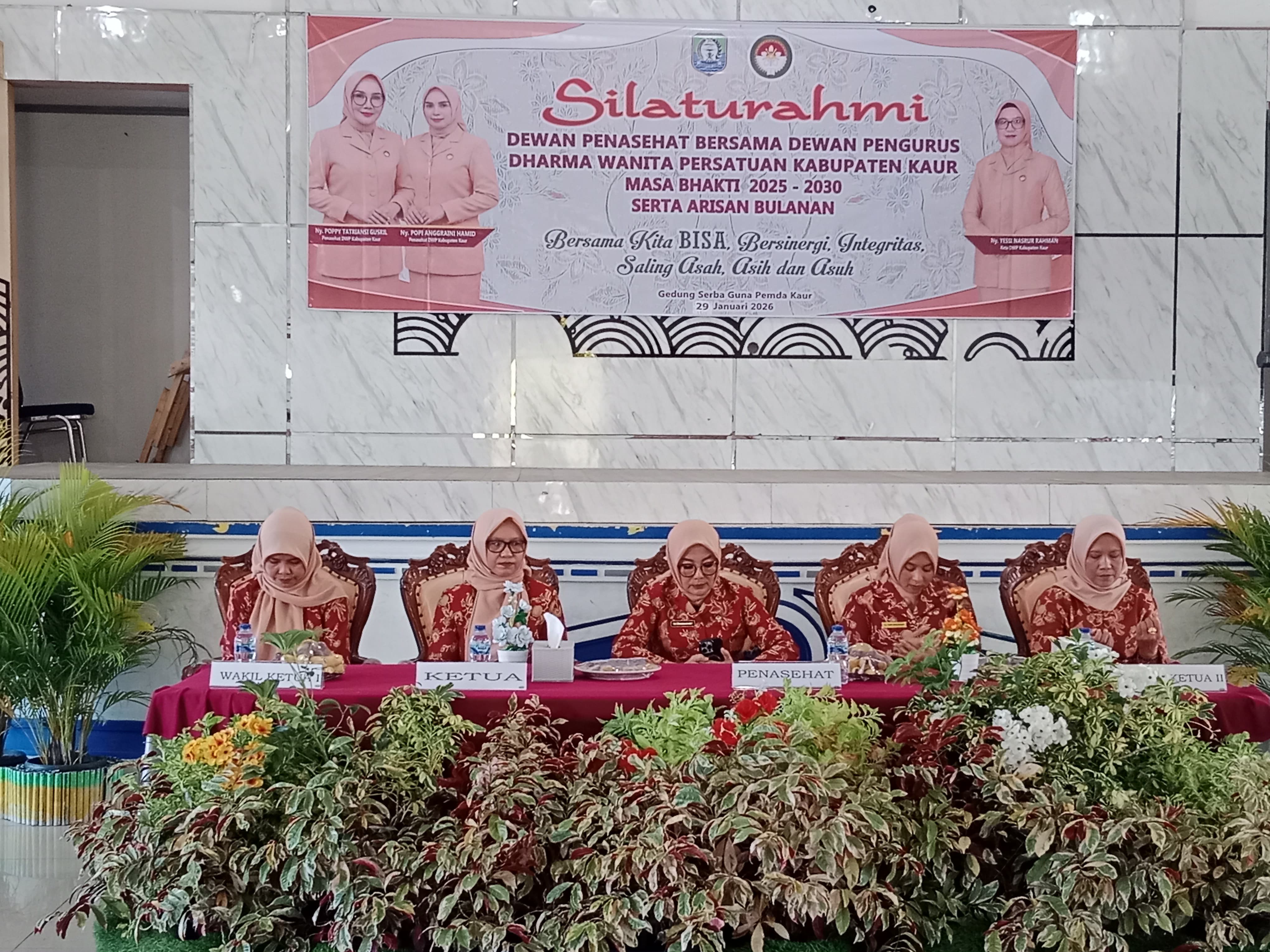 DWP Kabupaten Kaur Perkuat Kebersamaan Lewat Silaturahmi dan Arisan Bulanan Bertema “Bersama Kita BISA"