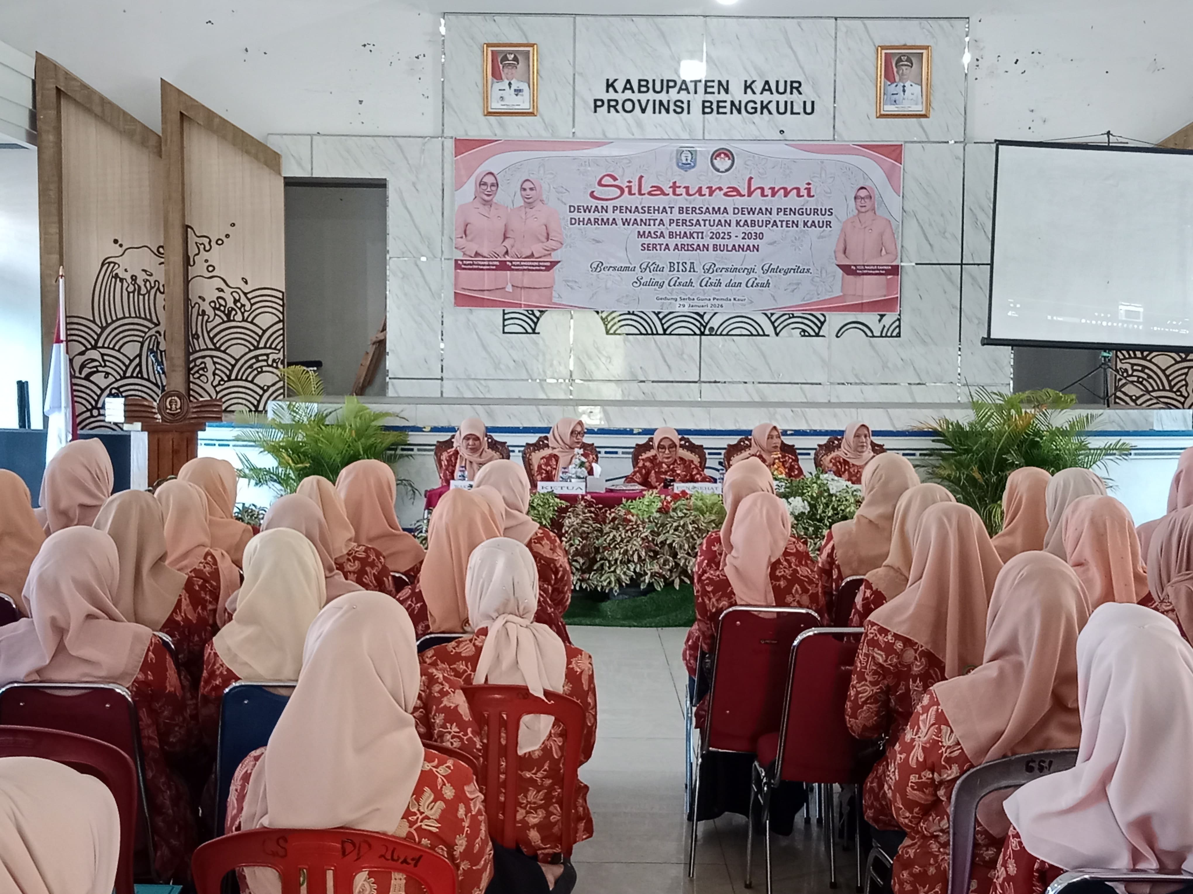 DWP Kabupaten Kaur Perkuat Kebersamaan Lewat Silaturahmi dan Arisan Bulanan Bertema “Bersama Kita BISA"