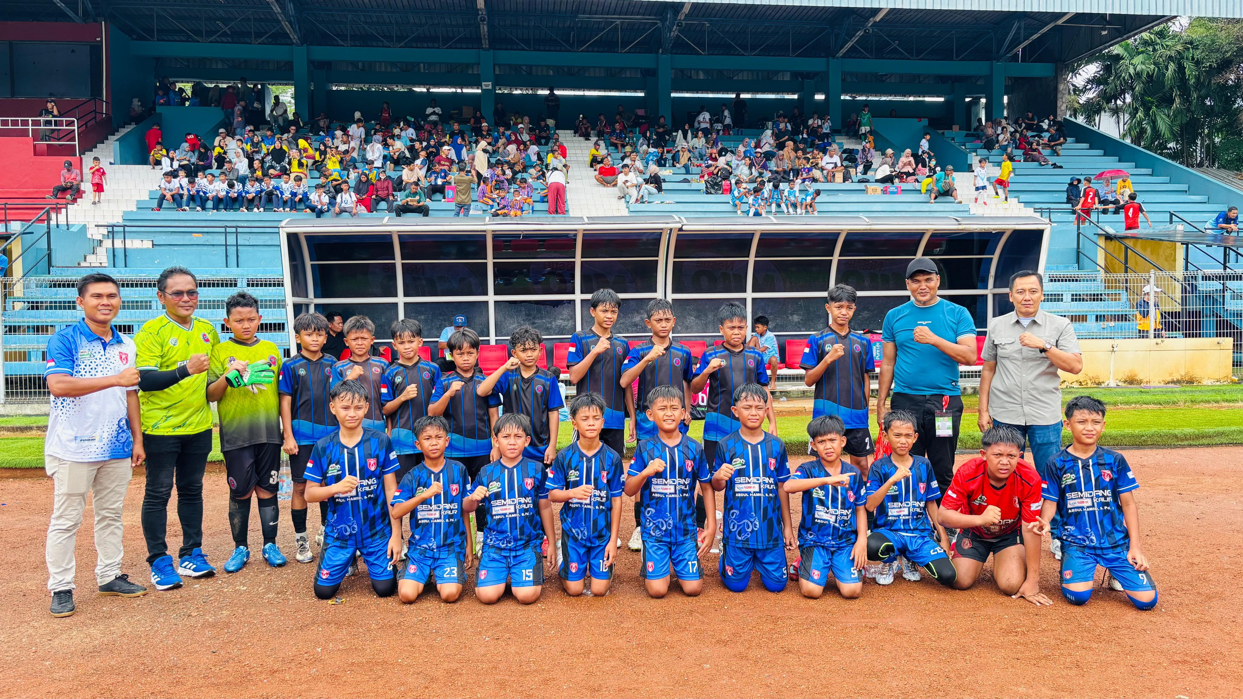 Dari Kaur ke Jakarta, SSB Semidang Tampil di Turnamen Nasional Garuda MILO