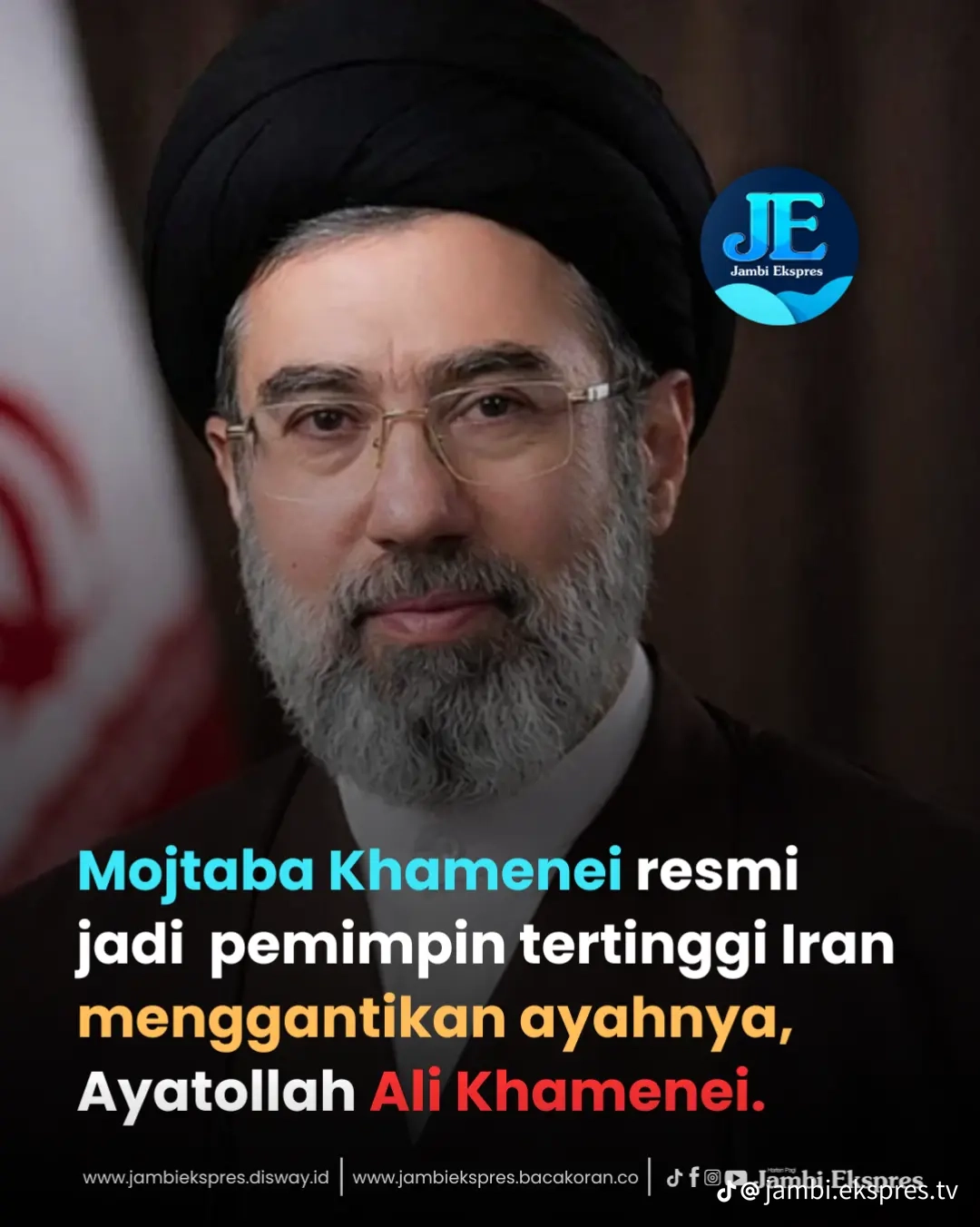Mojtaba Khamenei Resmi Menjadi Pemimpin Tertinggi Iran