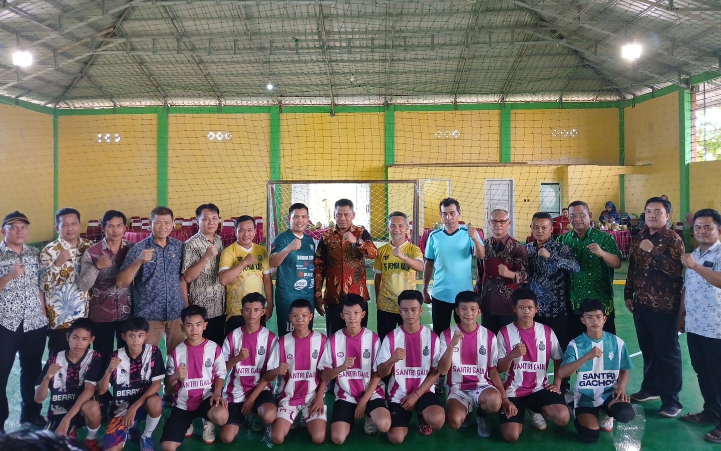Pemkab Kaur Resmikan Kembali Lapangan Futsal Taman Bhineka