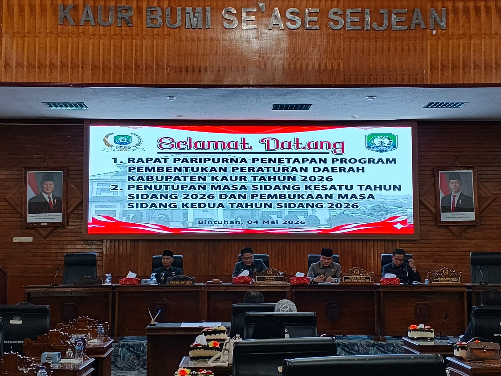 Paripurna DPRD Kaur Resmi Tetapkan Program Perda 2026 ; Ini Fokus Utamanya