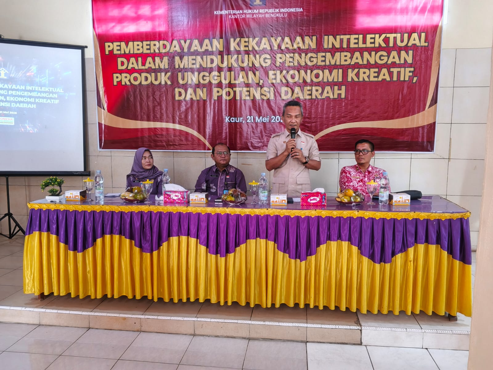 Sosialisasi & Pendampingan Permohonan Kekayaan Intelektual Digelar di Kaur