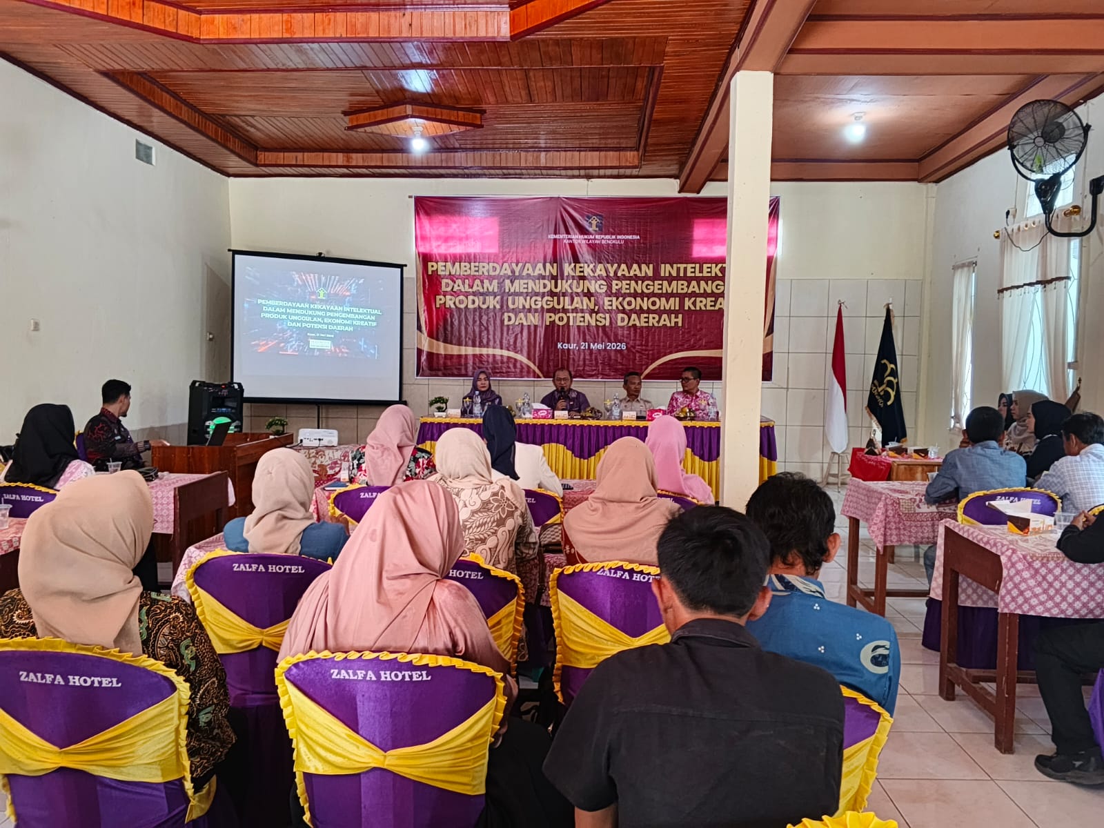 Sosialisasi & Pendampingan Permohonan Kekayaan Intelektual Digelar di Kaur