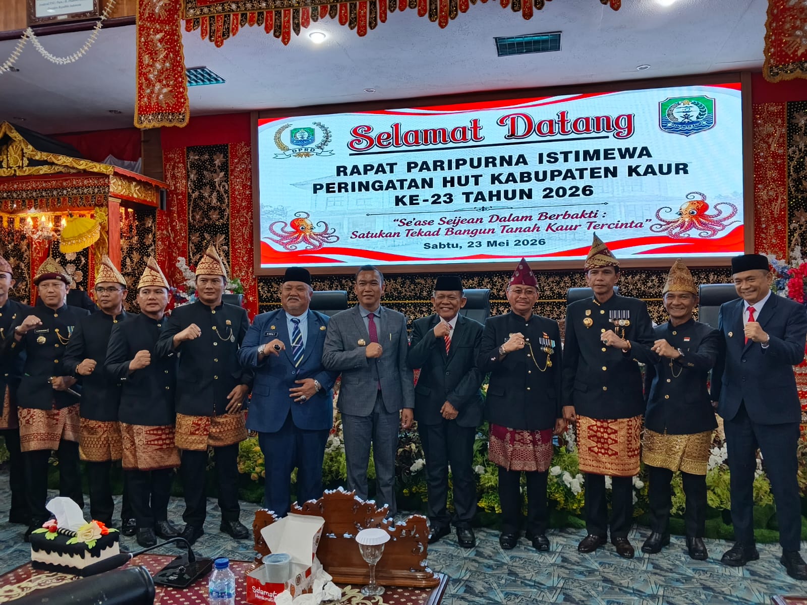 DPRD Kabupaten Kaur Gelar Paripurna Istimewa HUT Ke-23 ; Perkuat Semangat Pembangunan