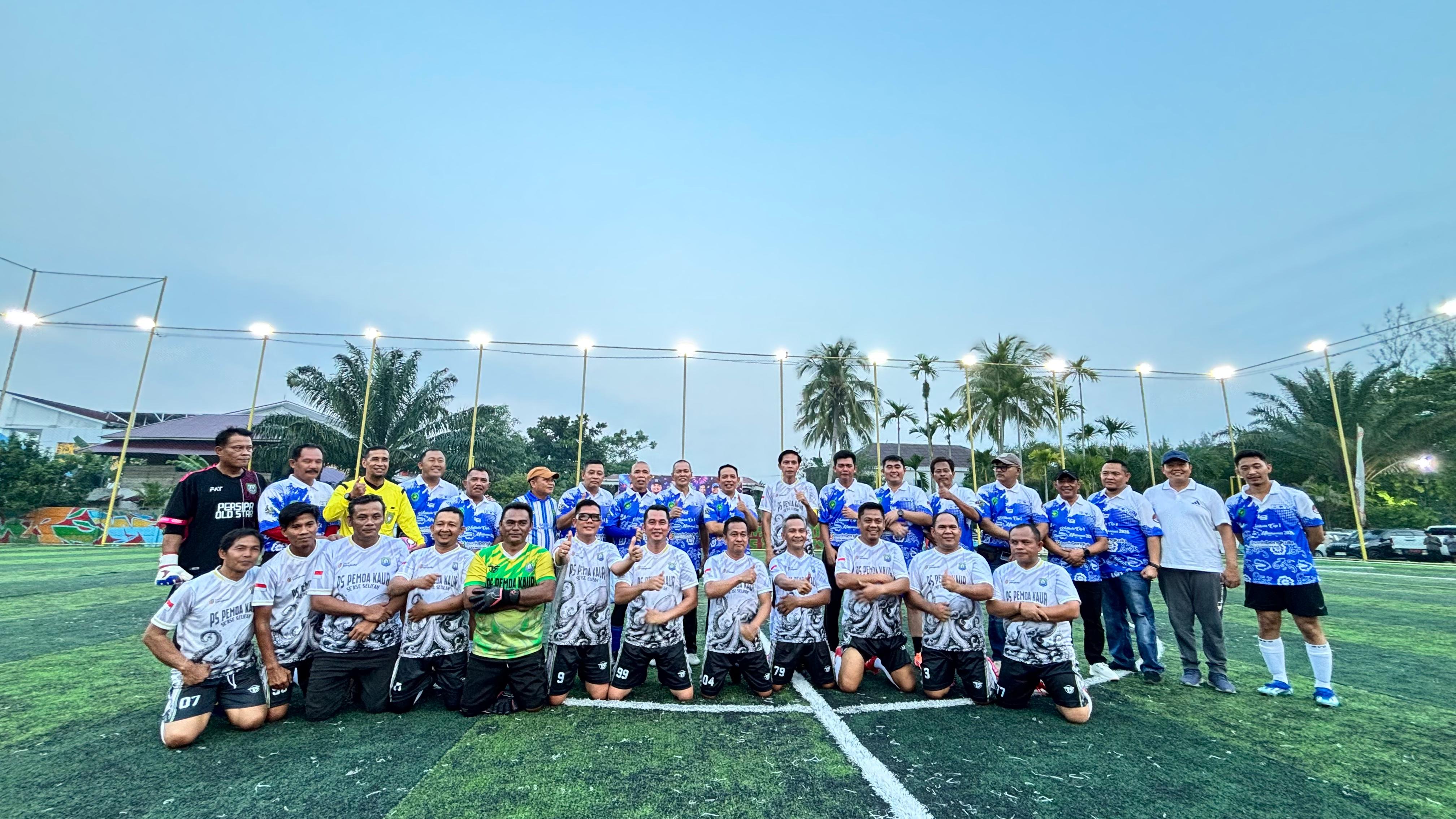 Pemkab Kaur Taklukkan Pemkot Bengkulu 3-0 di Laga Ekshibisi Walikota Cup I